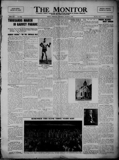 The Monitor, Aug 11, 1921