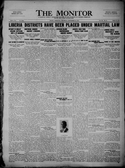 The Monitor, Sep 22, 1921