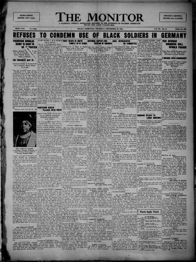 The Monitor, Sep 29, 1921