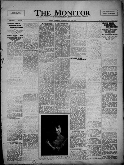 The Monitor, Nov 17, 1921