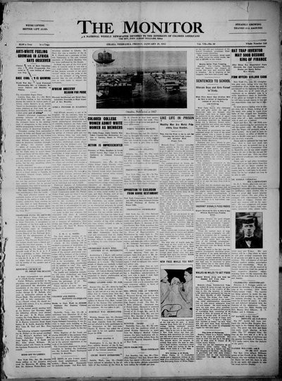 The Monitor, Jan 20, 1922