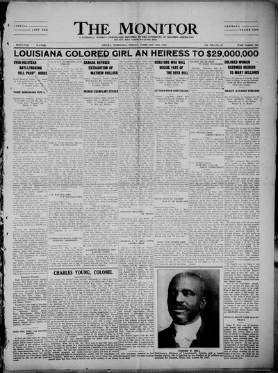 The Monitor, Feb 10, 1922