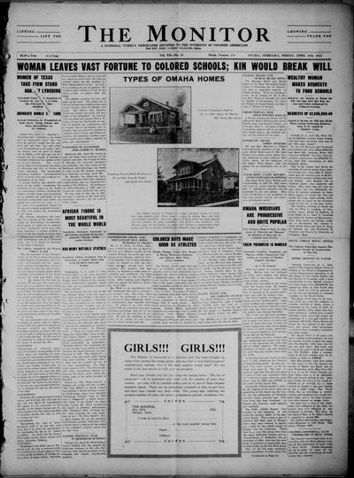 The Monitor, Apr 28, 1922