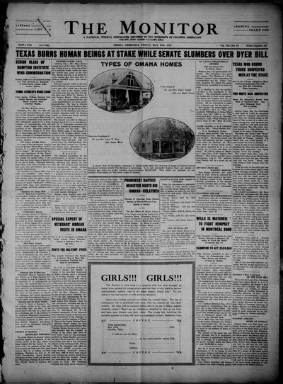 The Monitor, May 19, 1922