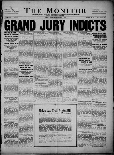The Monitor, Sep 8, 1922