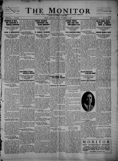 The Monitor, Nov 24, 1922