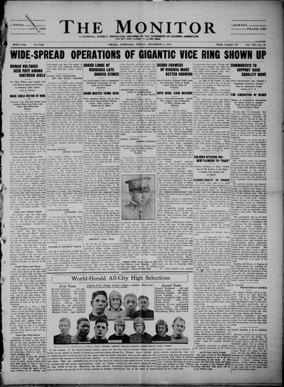 The Monitor, Dec 8, 1922