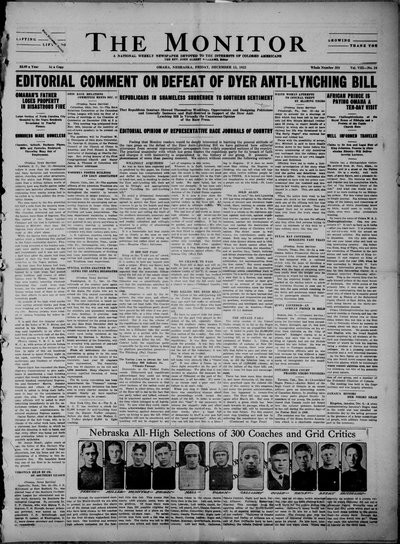 The Monitor, Dec 15, 1922