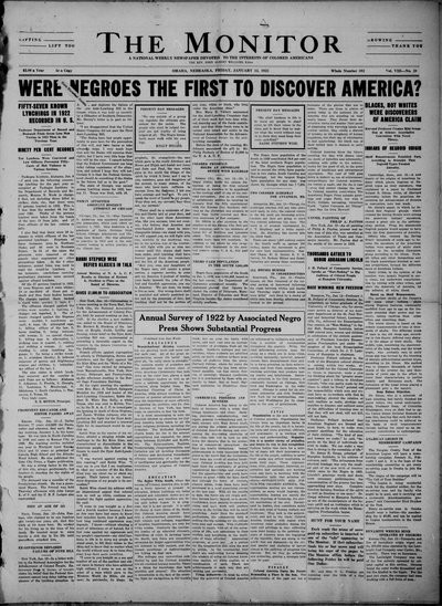The Monitor, Jan 12, 1923