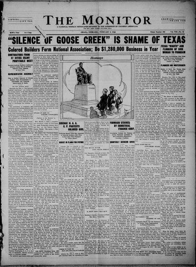 The Monitor, Feb 9, 1923