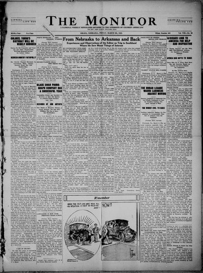 The Monitor, Mar 9, 1923