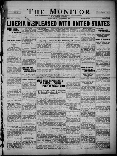 The Monitor, May 25, 1923