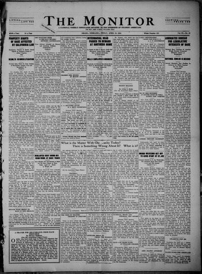 The Monitor, Apr 18, 1924