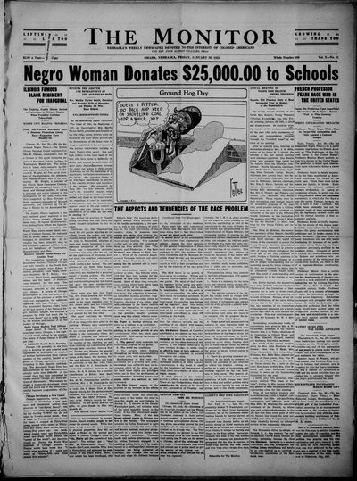 The Monitor, Jan 30, 1925