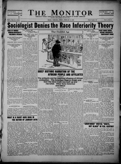 The Monitor, Feb 13, 1925