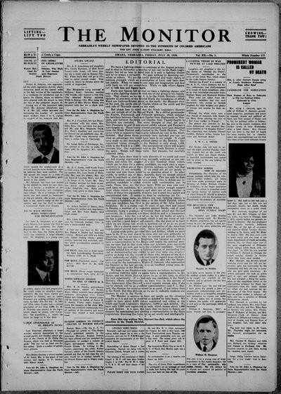The Monitor, Jul 30, 1926