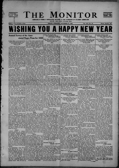 The Monitor, Dec 31, 1926