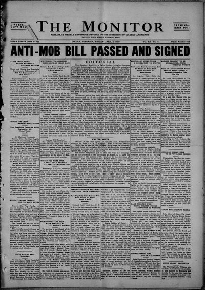The Monitor, Apr 8, 1927