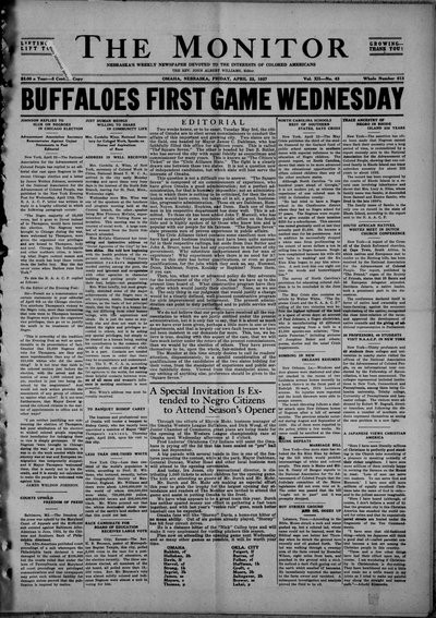 The Monitor, Apr 22, 1927