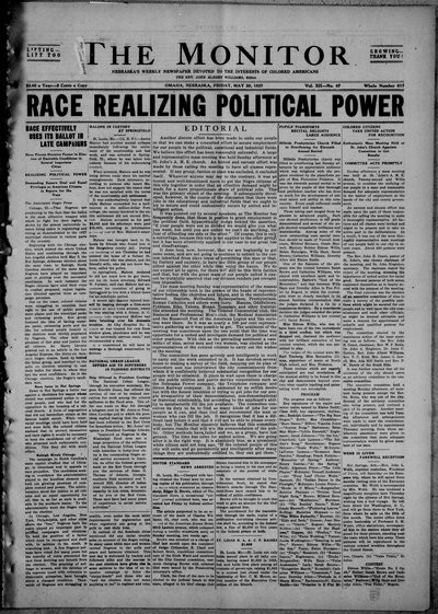 The Monitor, May 20, 1927