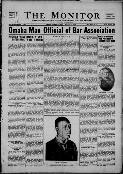 The Monitor, Aug 12, 1927