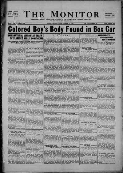 The Monitor, Nov 11, 1927