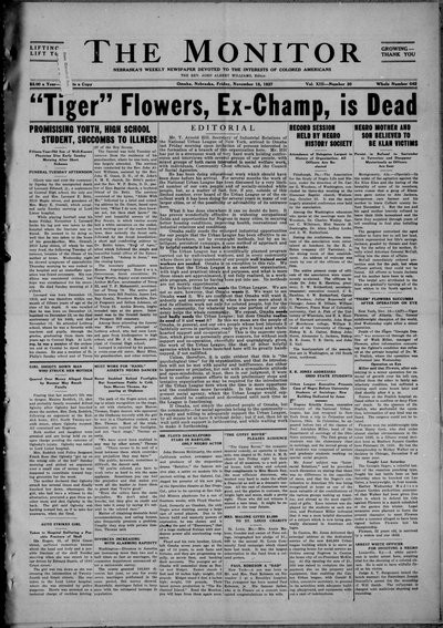 The Monitor, Nov 18, 1927