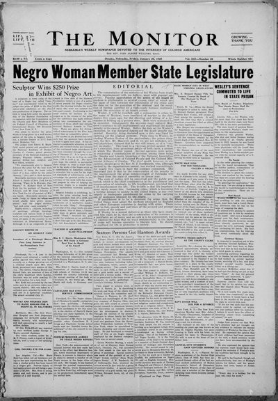 The Monitor, Jan 20, 1928