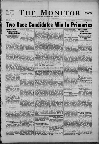 The Monitor, Apr 13, 1928