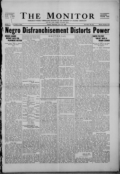 The Monitor, Jun 29, 1928