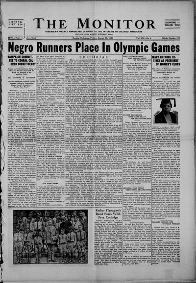 The Monitor, Aug 10, 1928