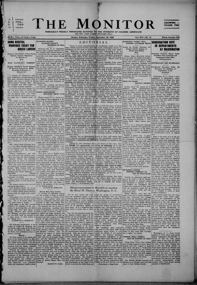 The Monitor, Sep 28, 1928