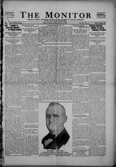 The Monitor, Oct 12, 1928