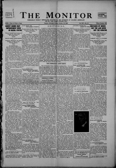 The Monitor, Oct 19, 1928