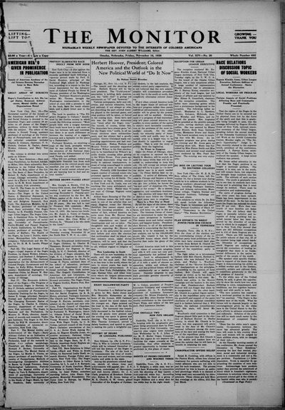 The Monitor, Nov 16, 1928