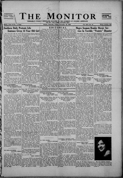 The Monitor, Nov 23, 1928