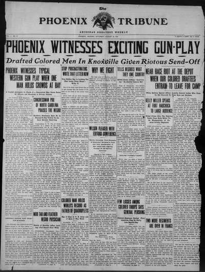 Phoenix Tribune, Aug 10, 1918