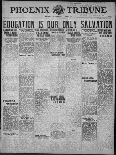 Phoenix Tribune, Oct 26, 1918