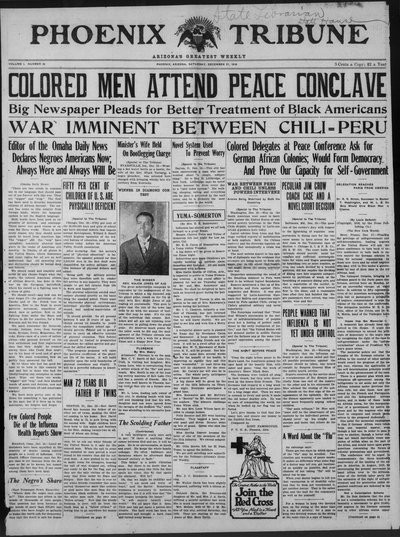 Phoenix Tribune, Dec 21, 1918