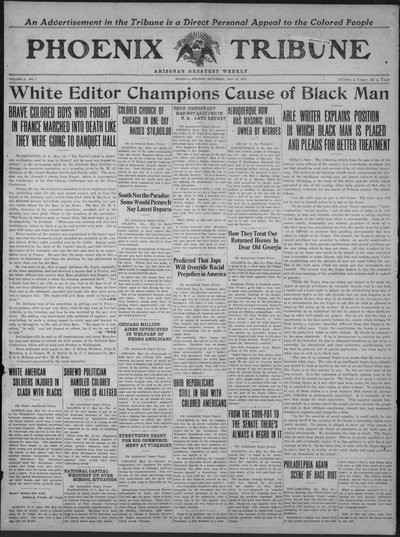 Phoenix Tribune, May 17, 1919