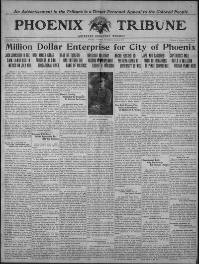 Phoenix Tribune, Jun 14, 1919