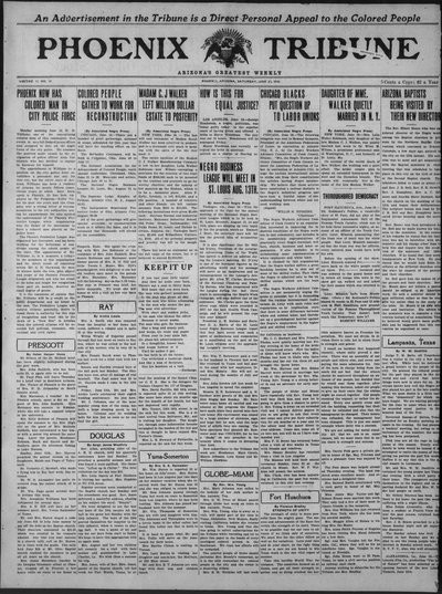 Phoenix Tribune, Jun 21, 1919