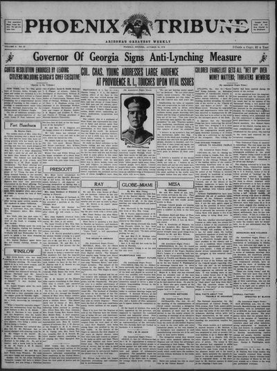 Phoenix Tribune, Oct 18, 1919