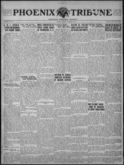 Phoenix Tribune, Nov 8, 1919