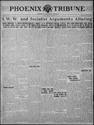Phoenix Tribune, Nov 22, 1919