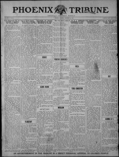 Phoenix Tribune, Dec 20, 1919