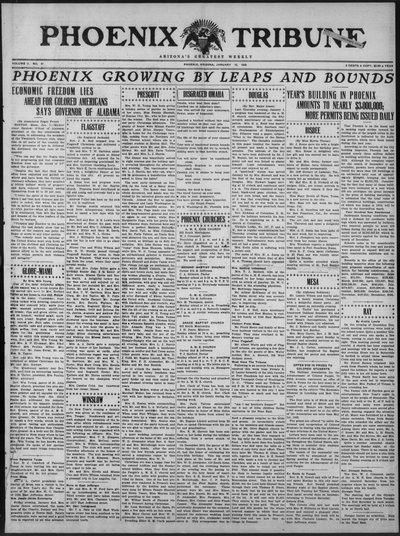 Phoenix Tribune, Jan 10, 1920