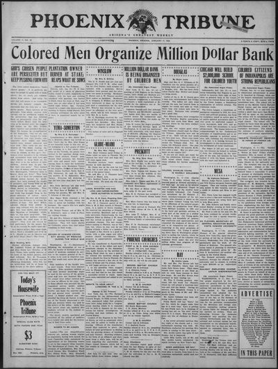 Phoenix Tribune, Jan 17, 1920