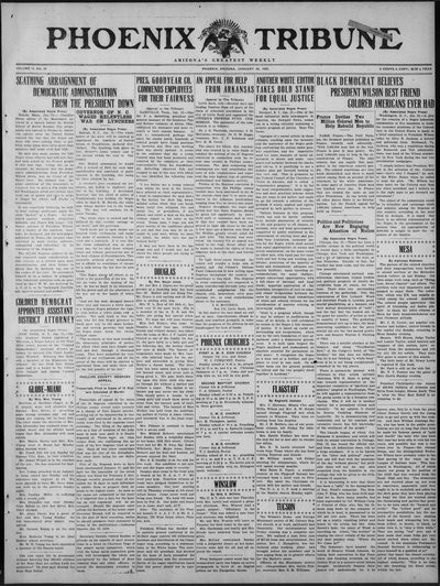 Phoenix Tribune, Jan 24, 1920