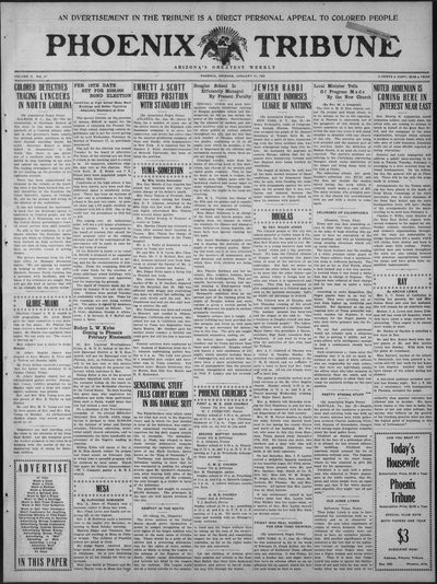Phoenix Tribune, Jan 31, 1920